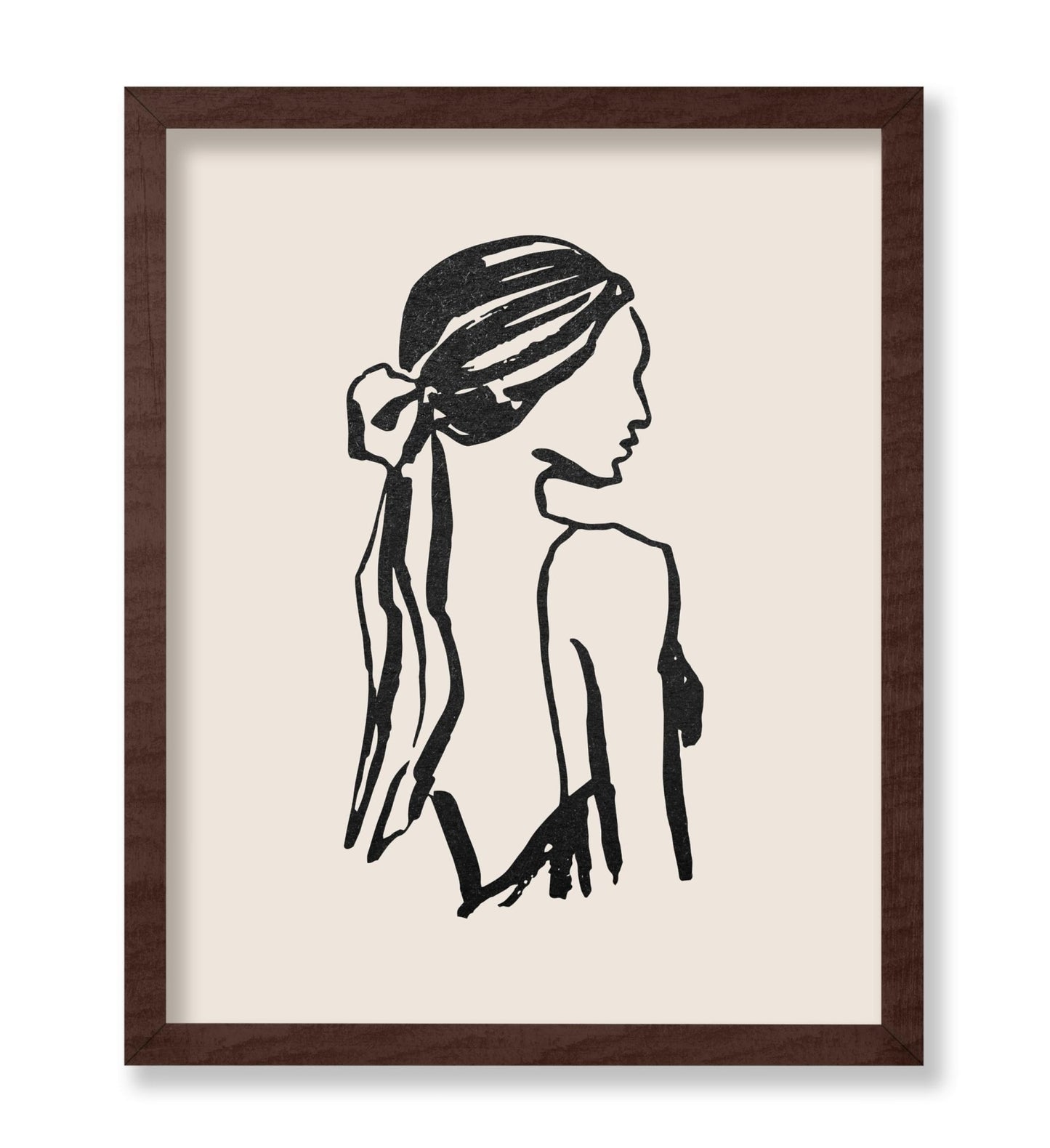 Faceless Woman Drawing No1