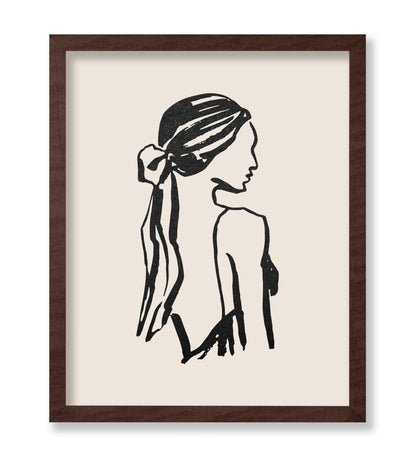 Faceless Woman Drawing No1