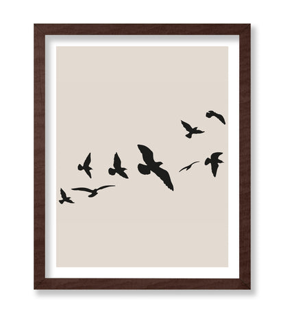 Flying Birds Silhouette