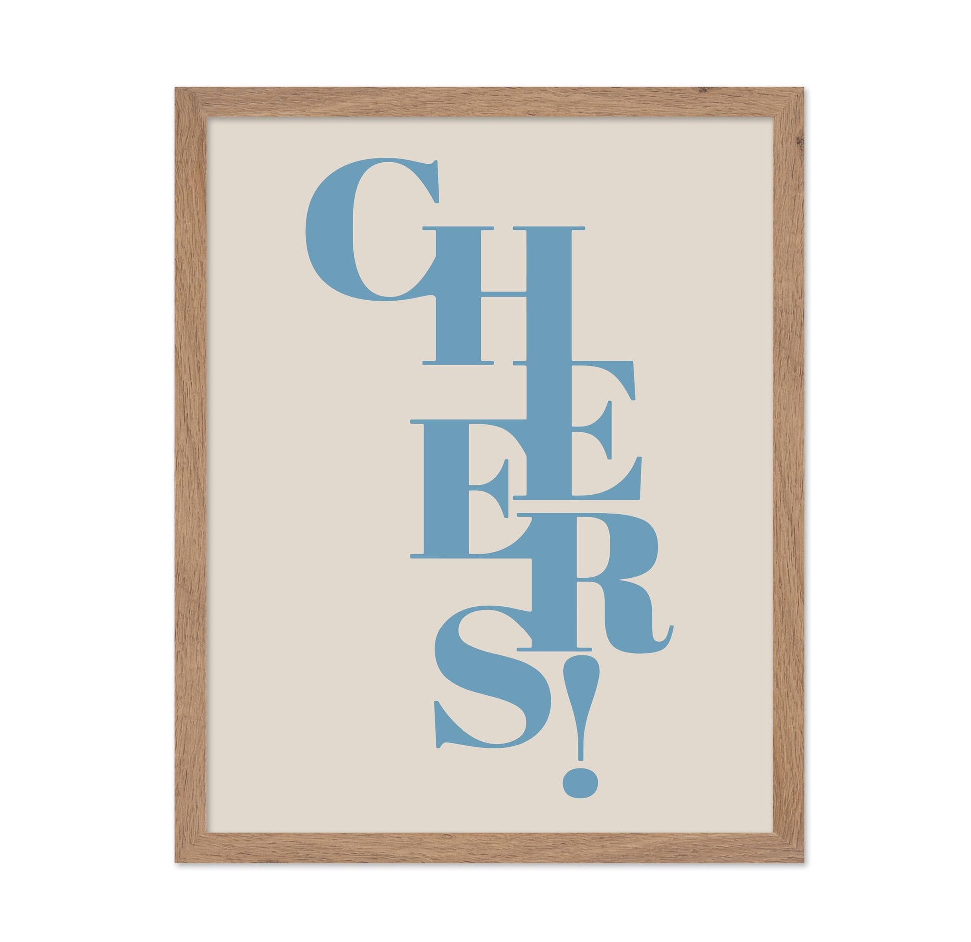 Cheers Typography No5