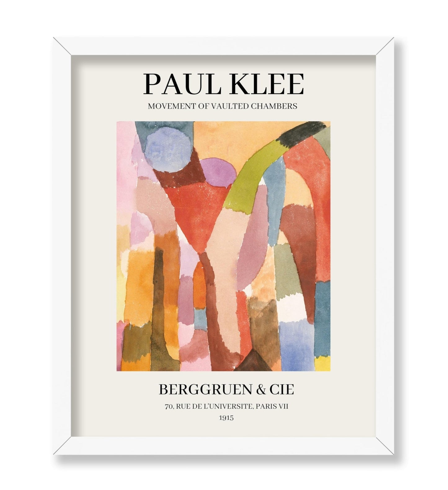 Paul Klee - Movement of Vaulted Chambers