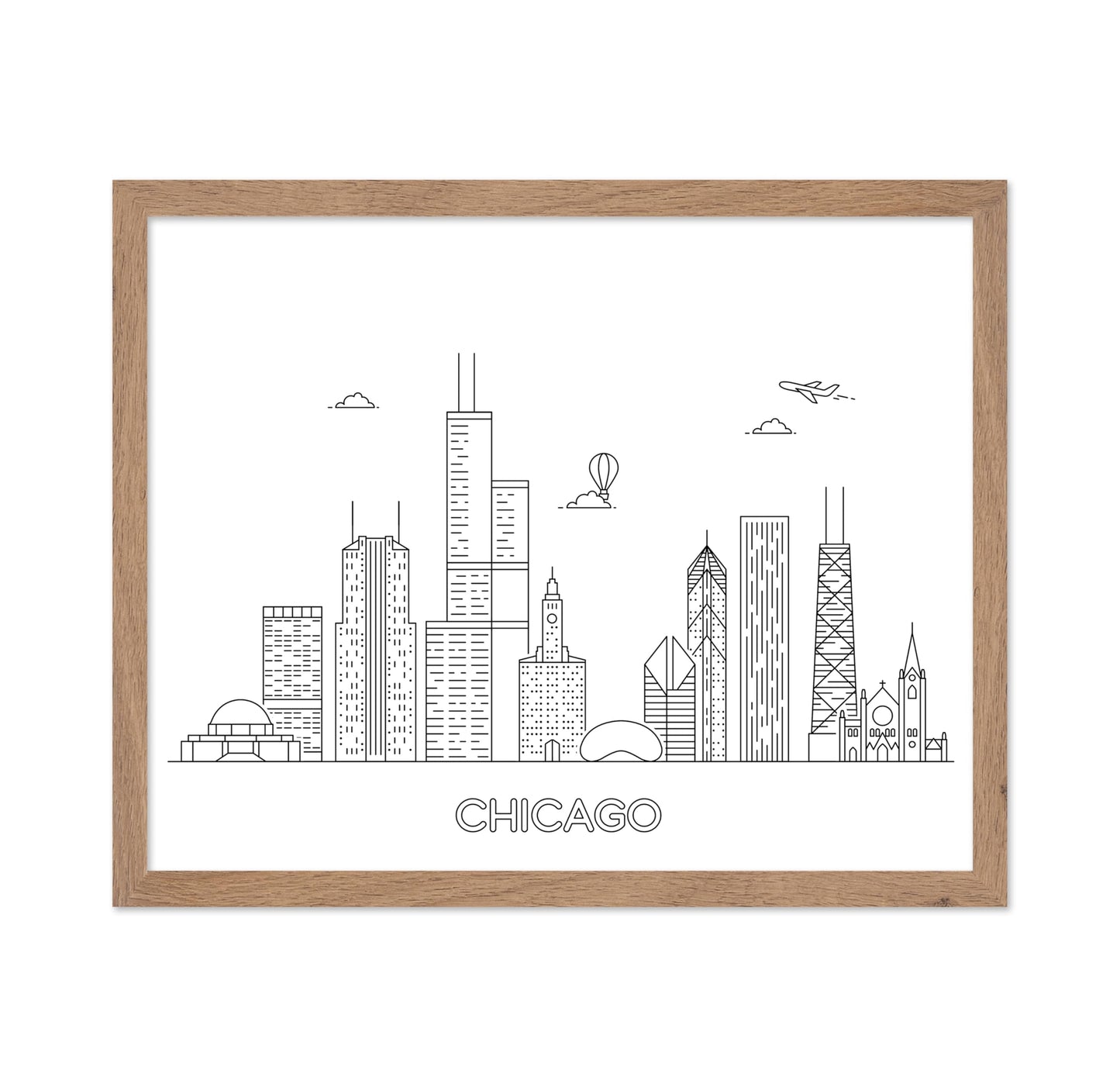 Chicago Skyline No2