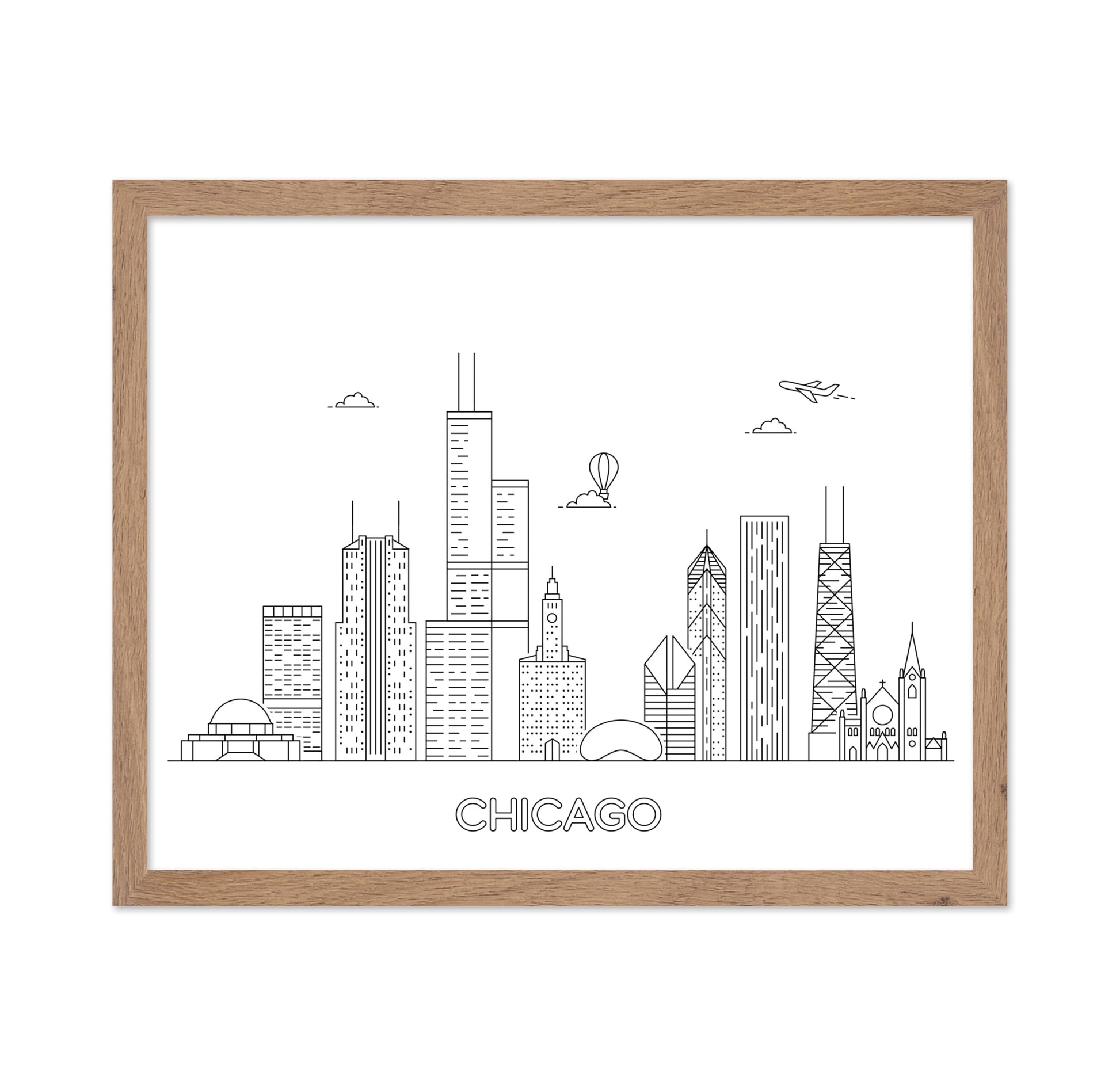 Chicago Skyline No2