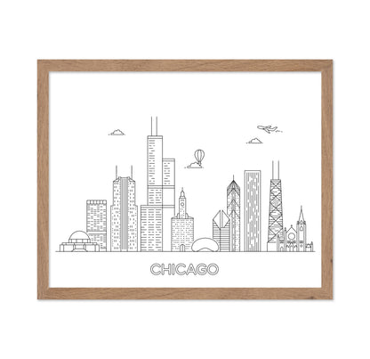 Chicago Skyline No2