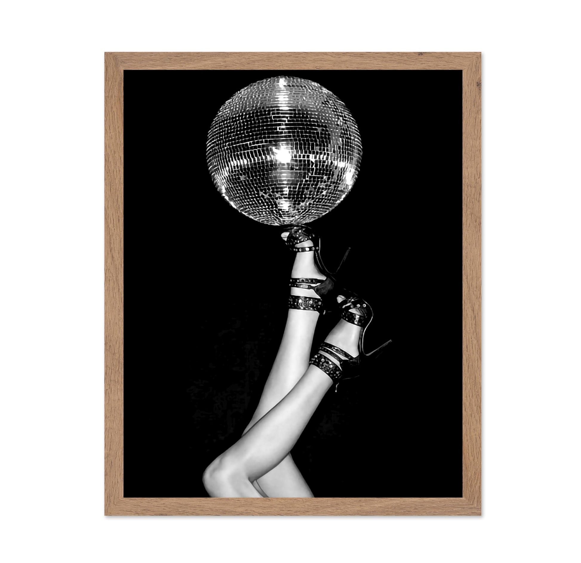 Disco Ball on High Heels