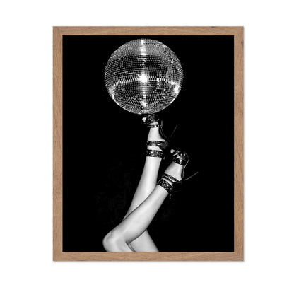 Disco Ball on High Heels