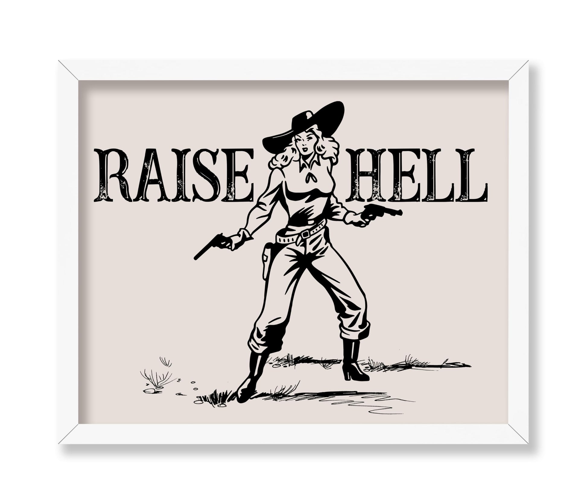 Beige Raise Hell