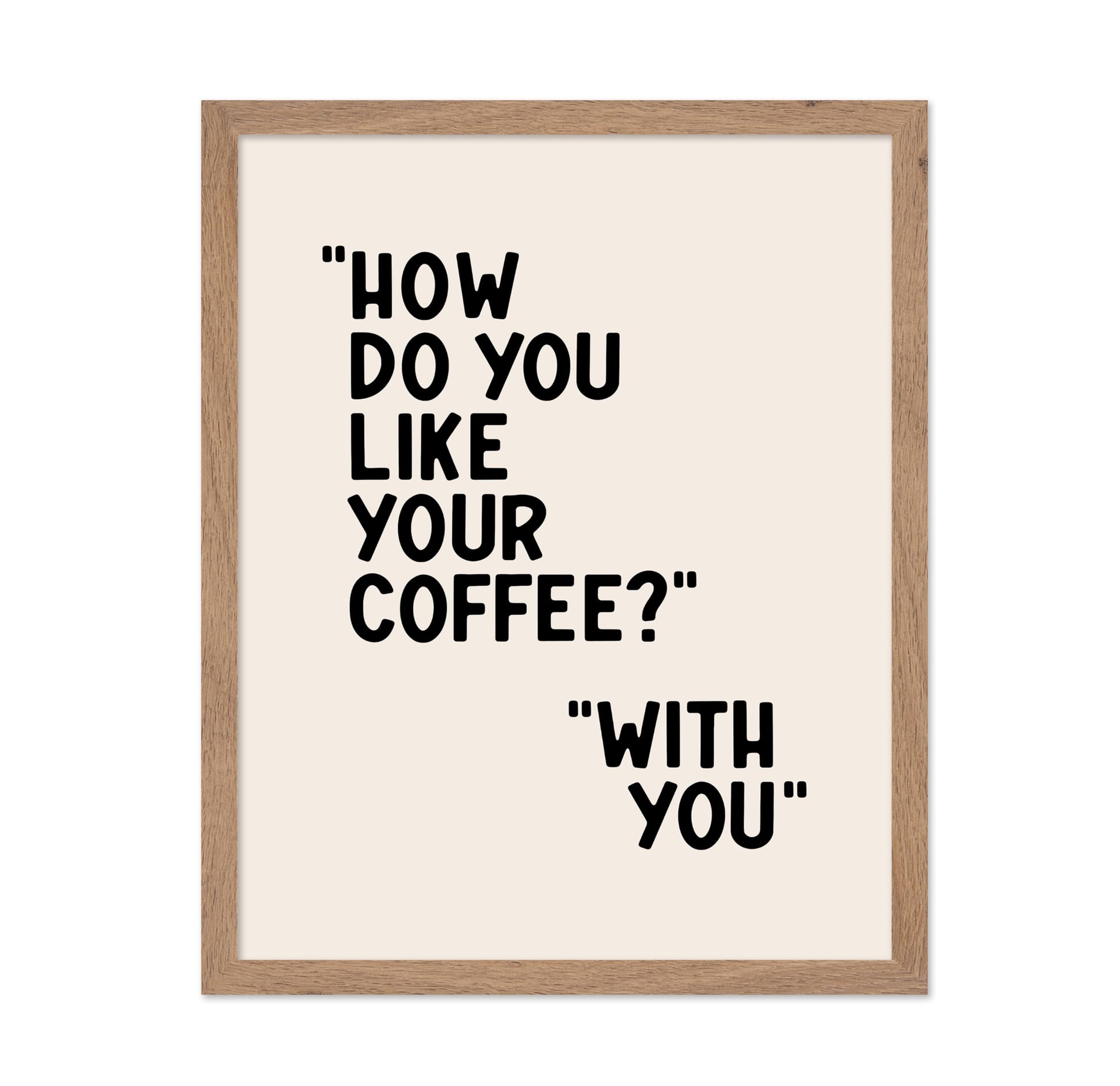 How Do You Like Your Coffee