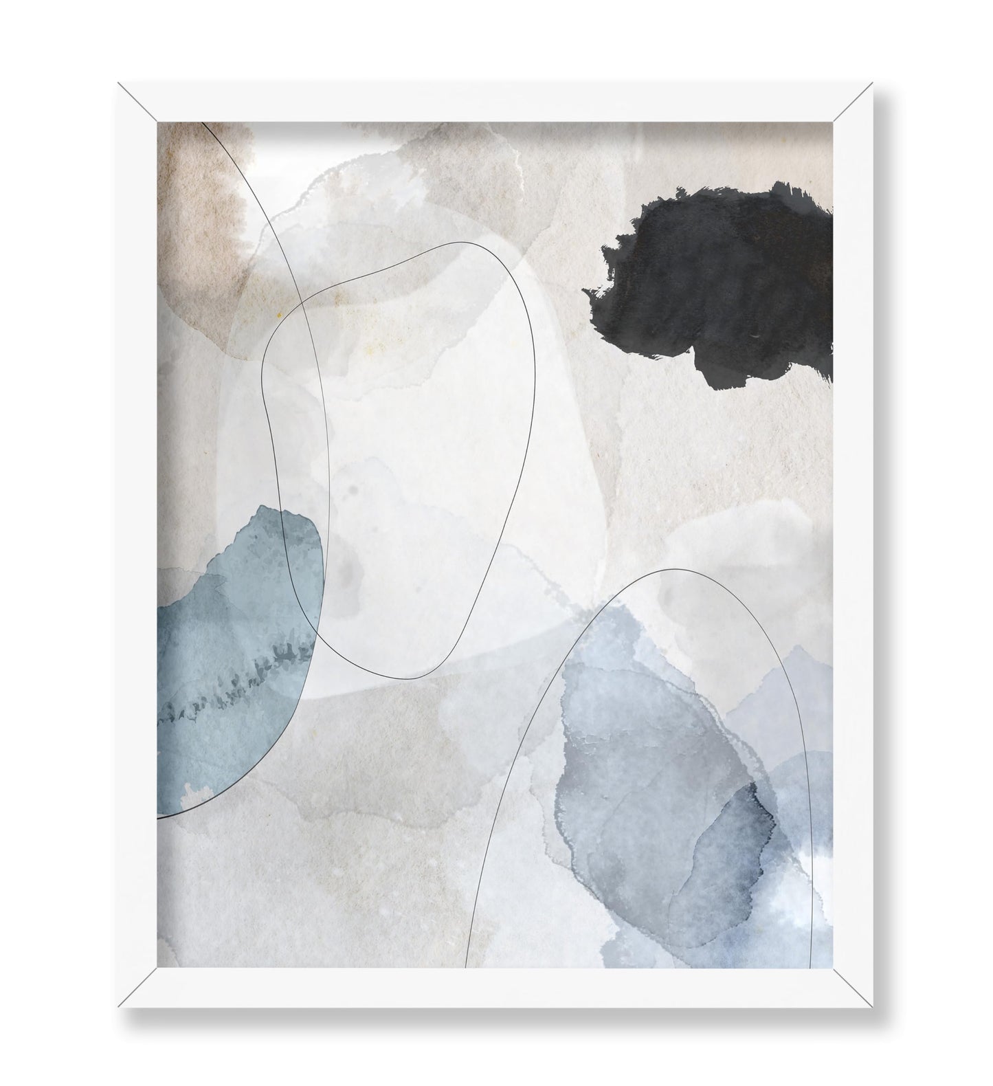 Lines on Watercolor