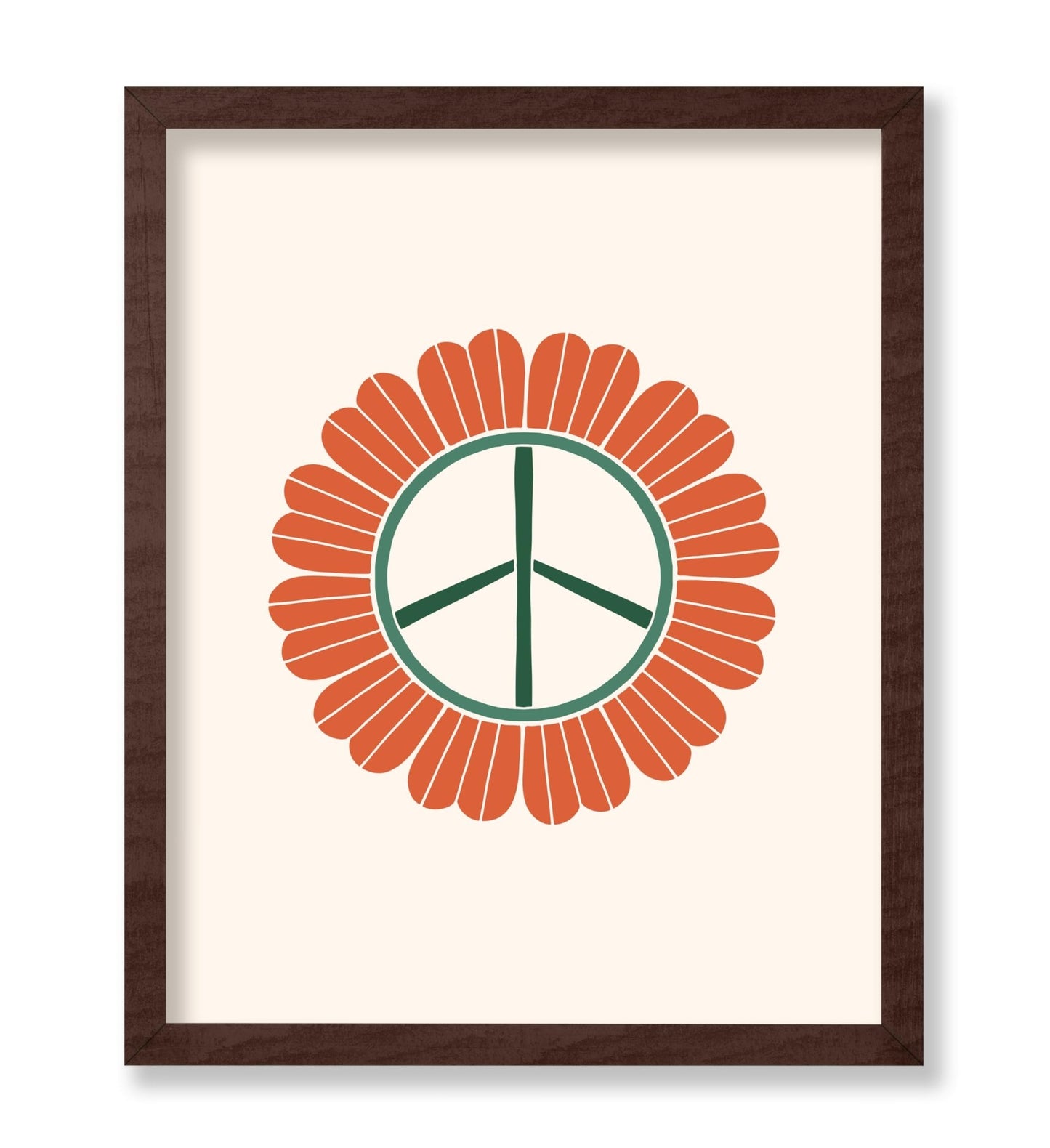 Floral Hippie Peace No2