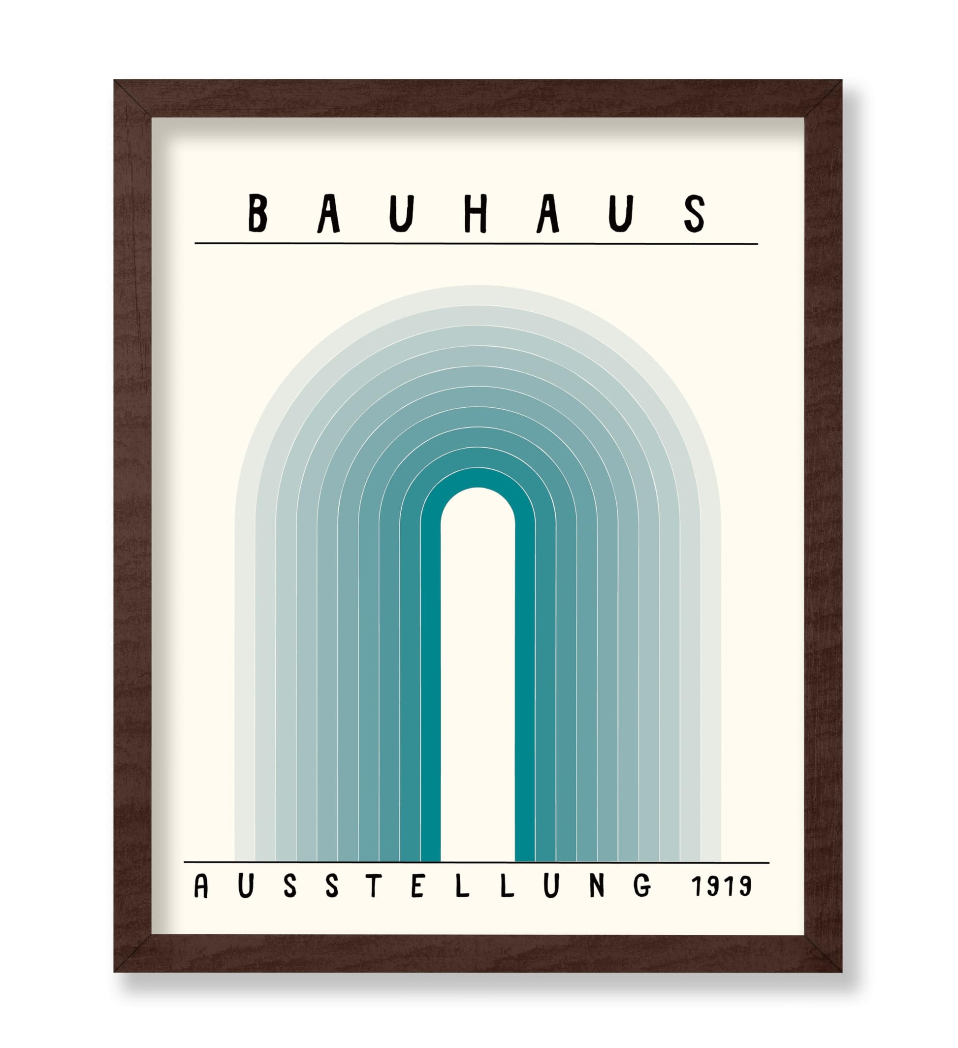 Blue Bauhaus Ausstellung 1919