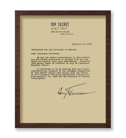 Memorandum For The Secretary