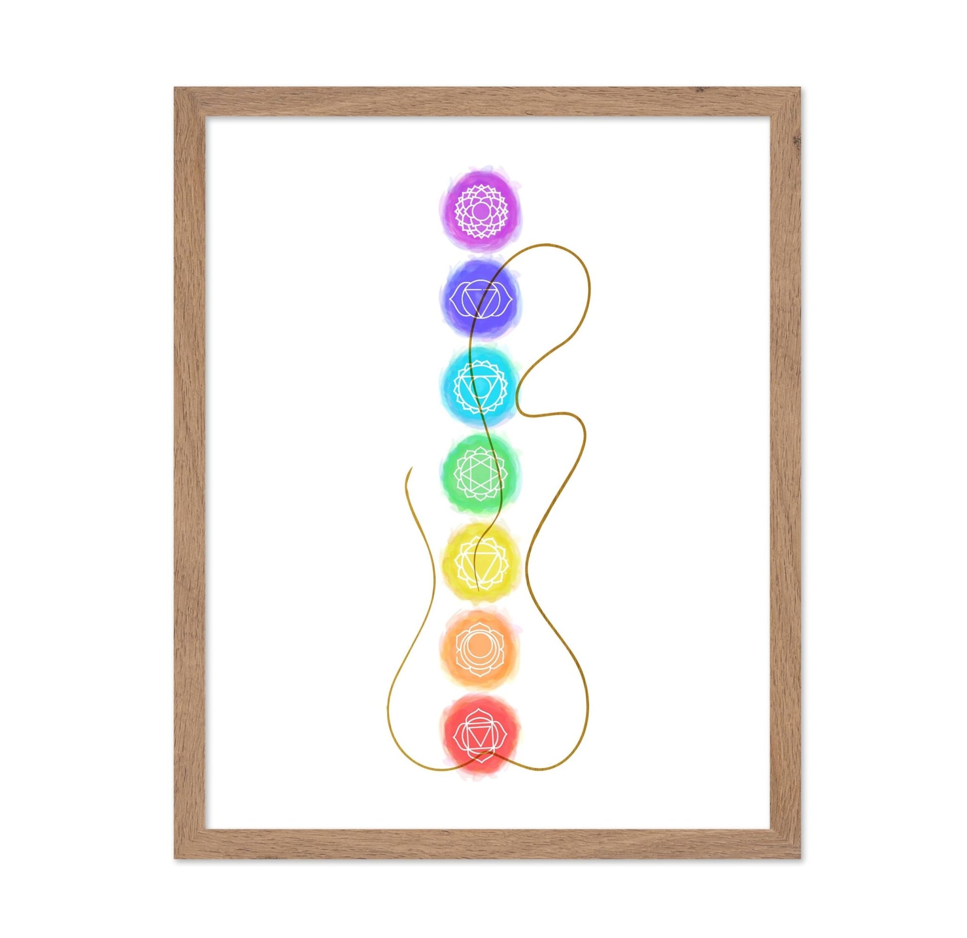 Chakra Woman Silhouette