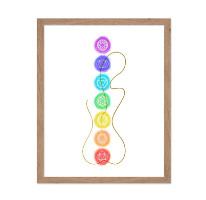 Chakra Woman Silhouette