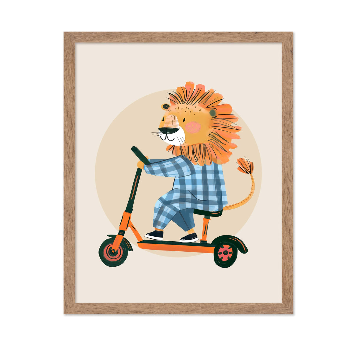 Lion Riding Scooter