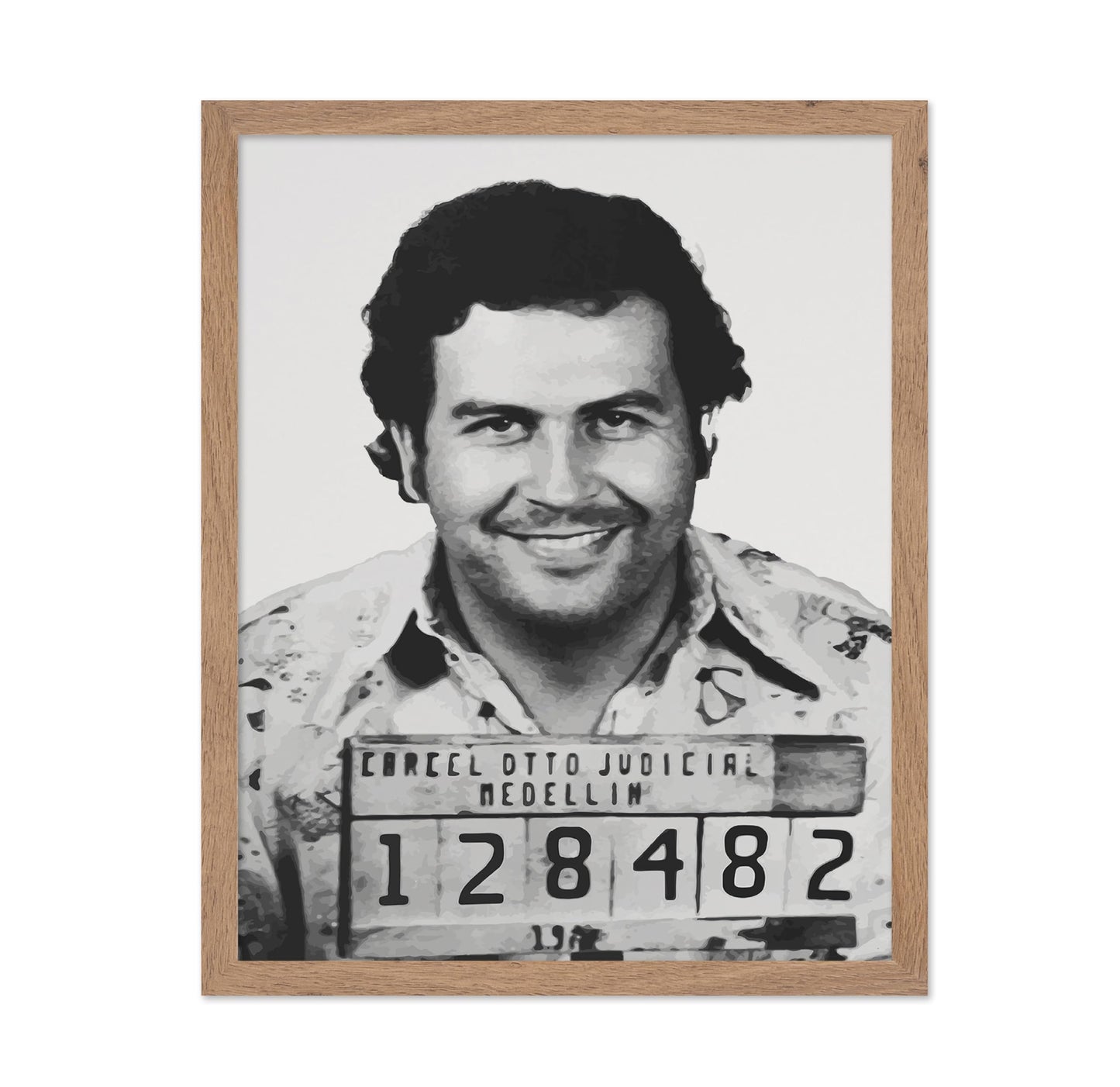 Pablo Escobar Mugshot No1