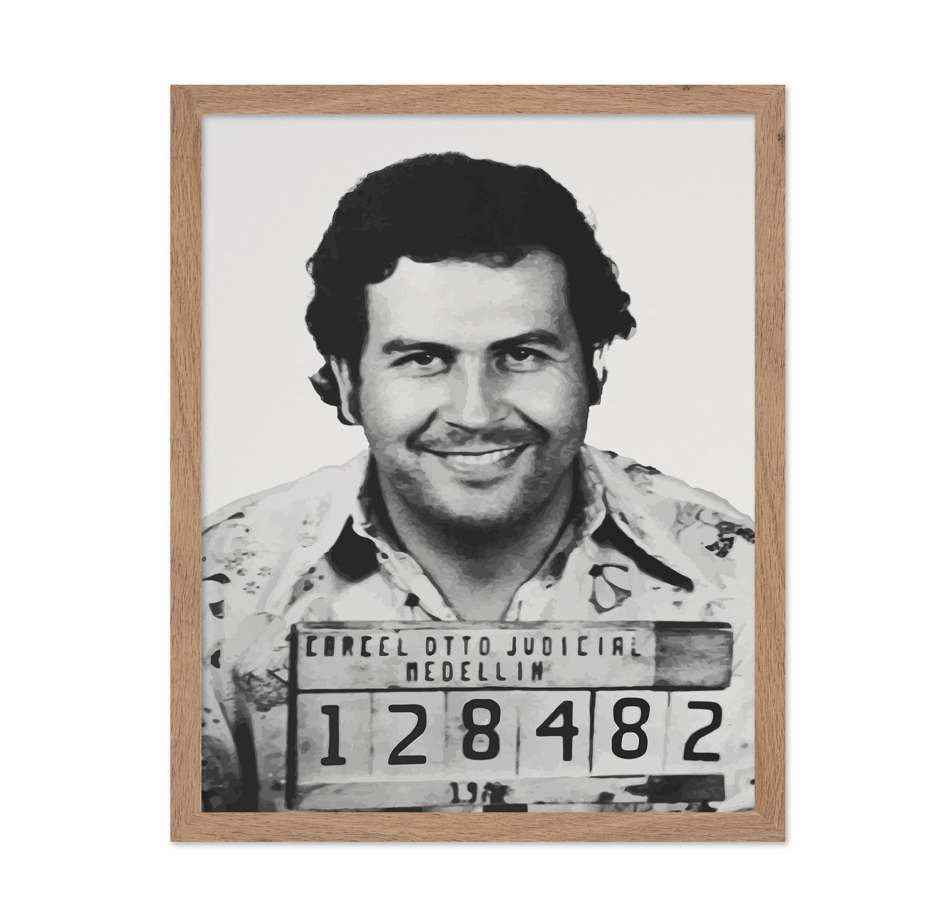 Pablo Escobar Mugshot No1