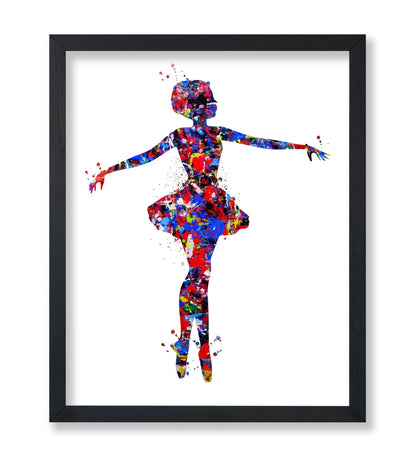 Watercolor Ballerina
