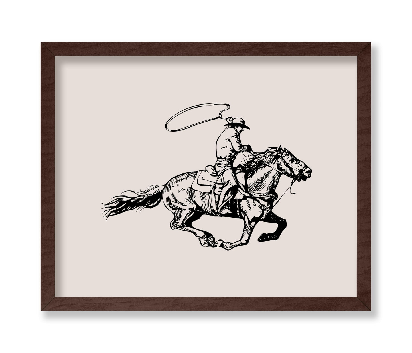Cowboy with Lasso No2
