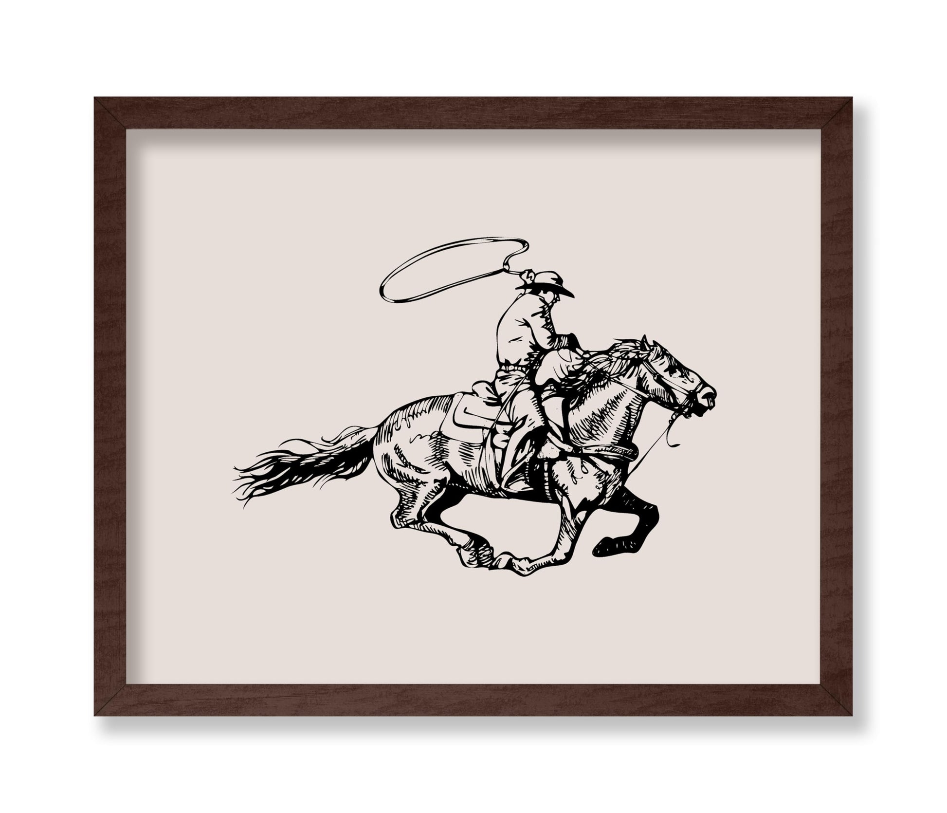 Cowboy with Lasso No2