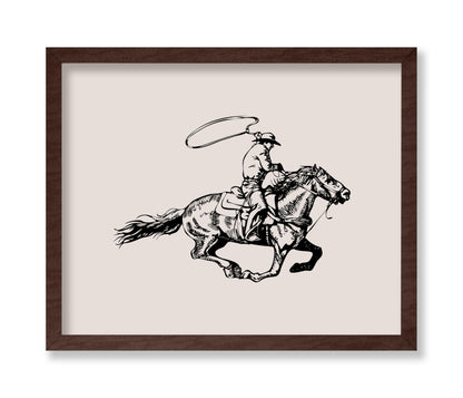 Cowboy with Lasso No2