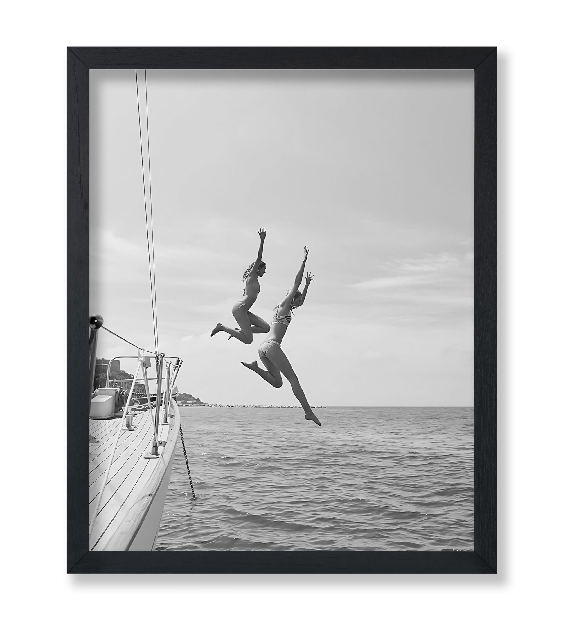 Jumping Off a Boat