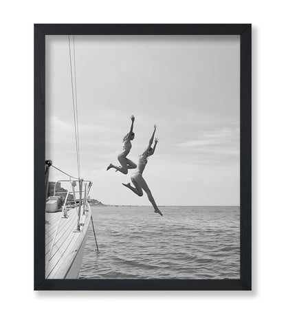 Jumping Off a Boat