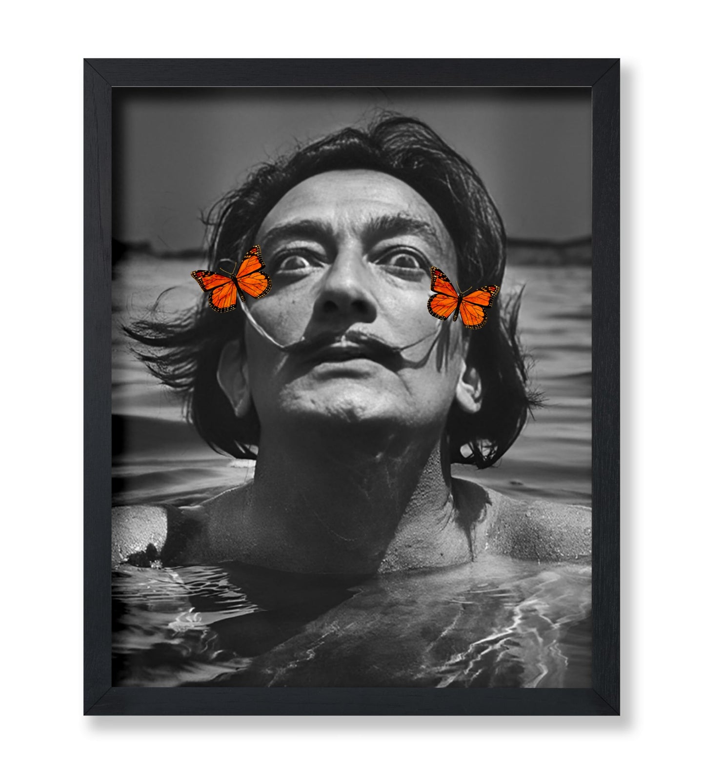 Salvador Dali Butterfly Mustache