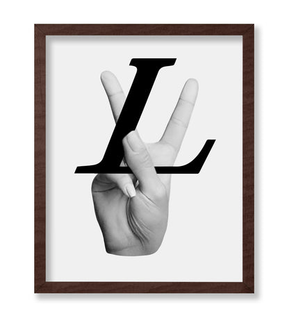 Louis Vuitton Hand Sign
