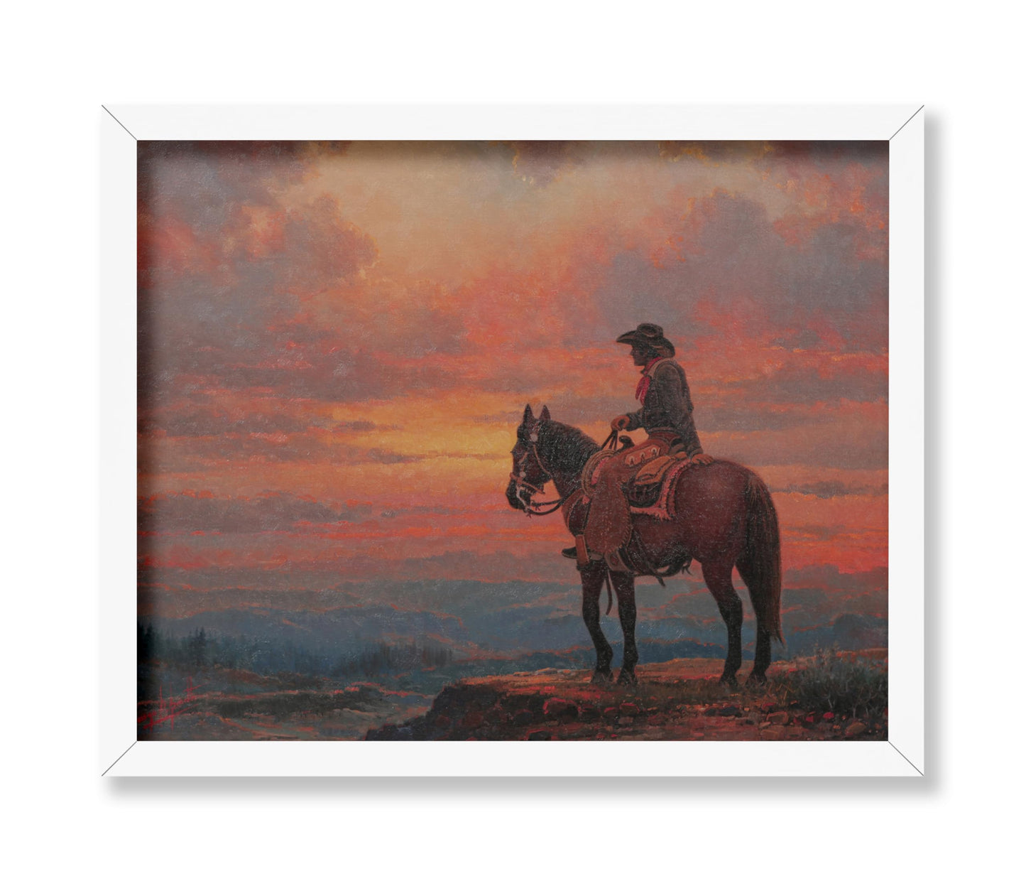 Sunset Cowboy
