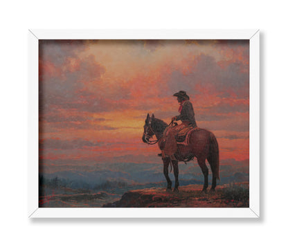 Sunset Cowboy