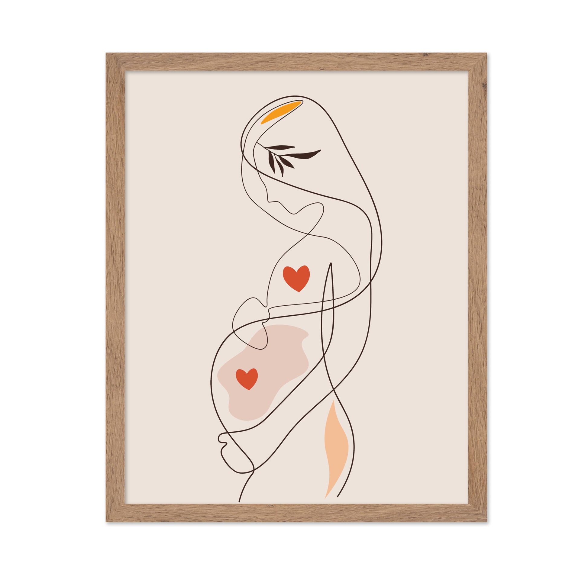 Pregnant Lady Drawing No2