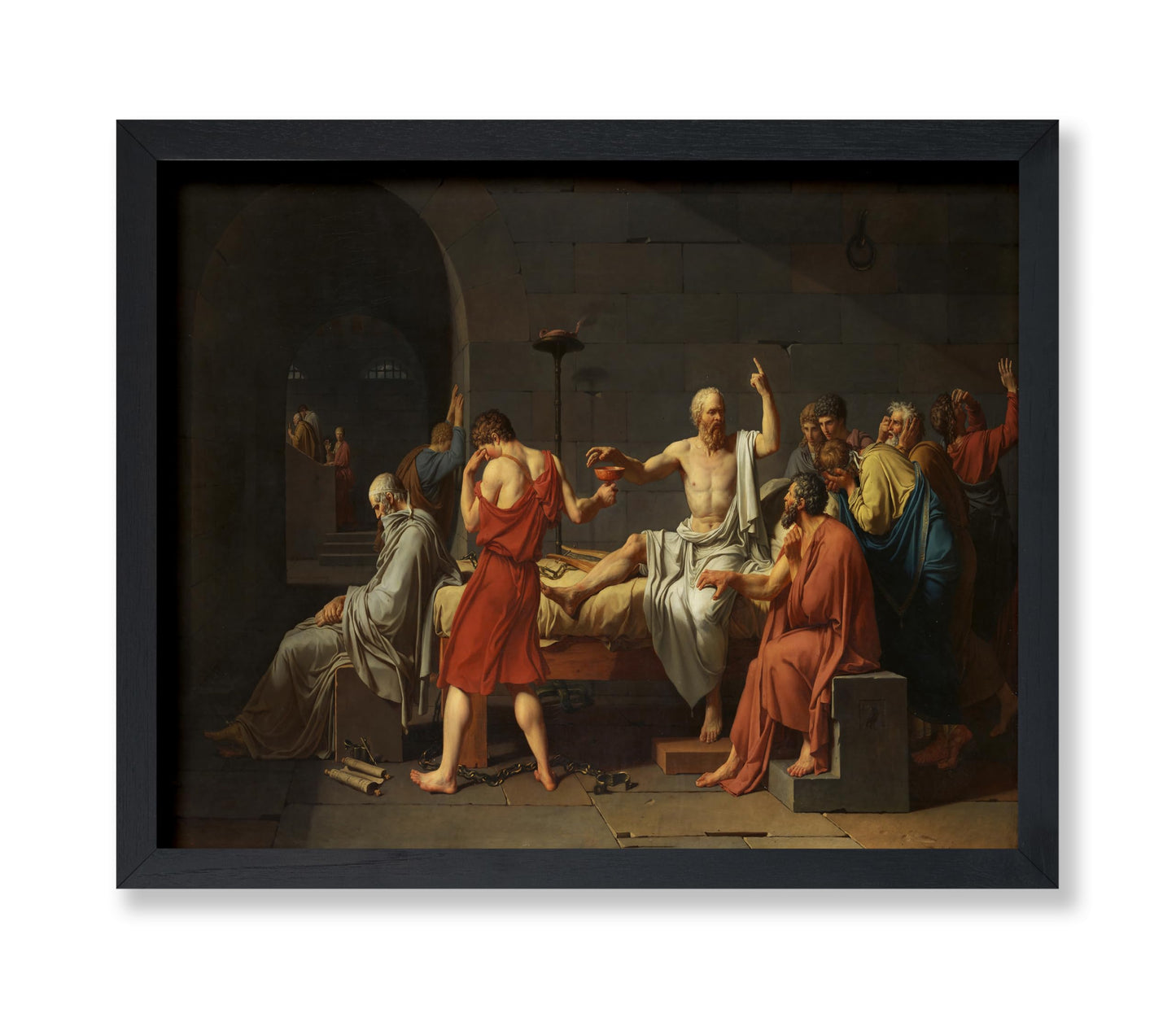 Jacques-Louis David - Death of Socrates