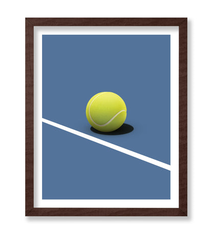 Blue Tennis Court