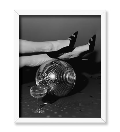 High Heels on Disco Ball No3