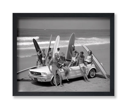 Friends Having Fun on Beach