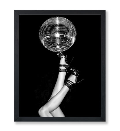 Disco Ball on High Heels