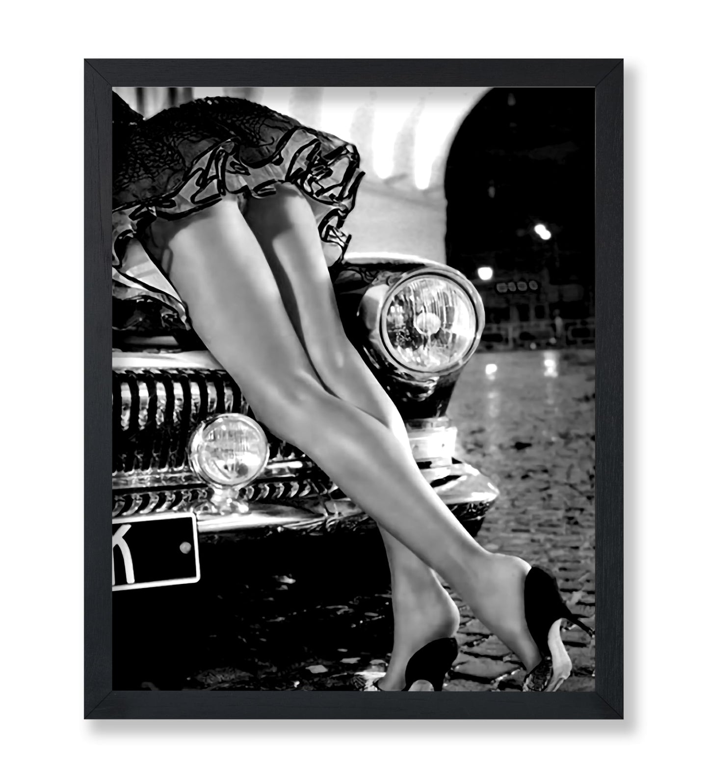 Sexy Legs on Classic Car