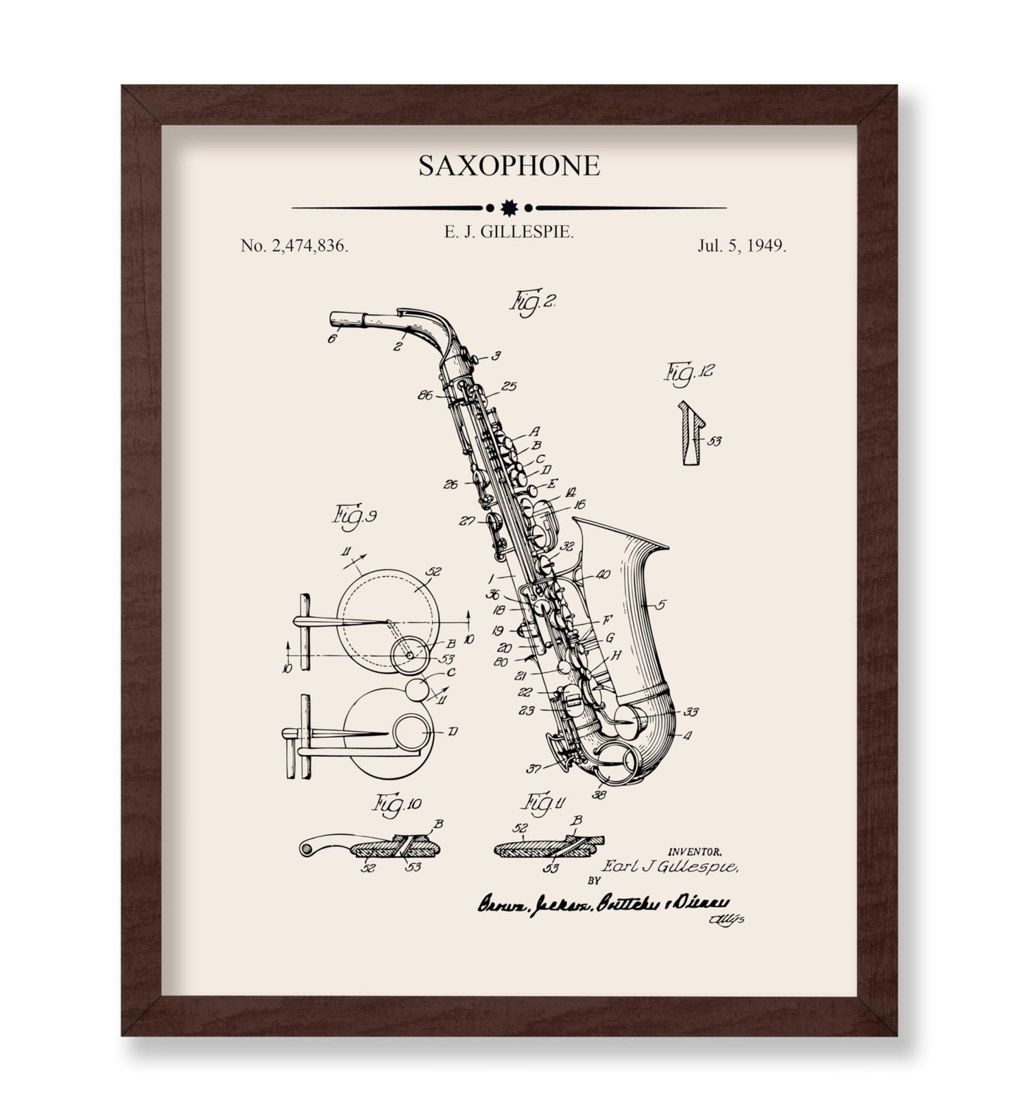 Saxophone Blueprint
