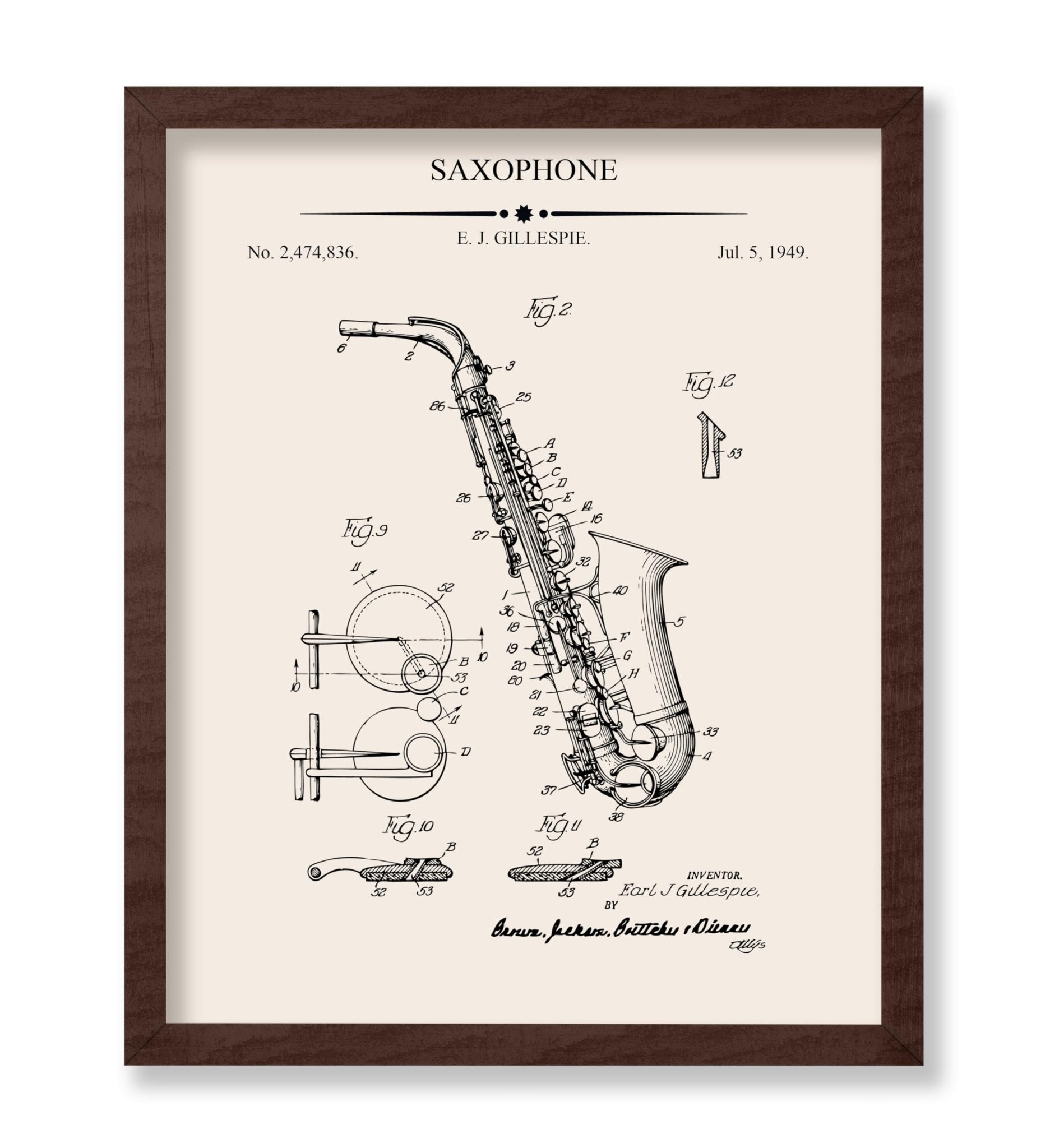 Saxophone Blueprint