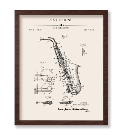 Saxophone Blueprint
