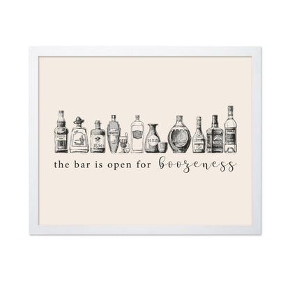 The Bar is Open for Boozeness No6