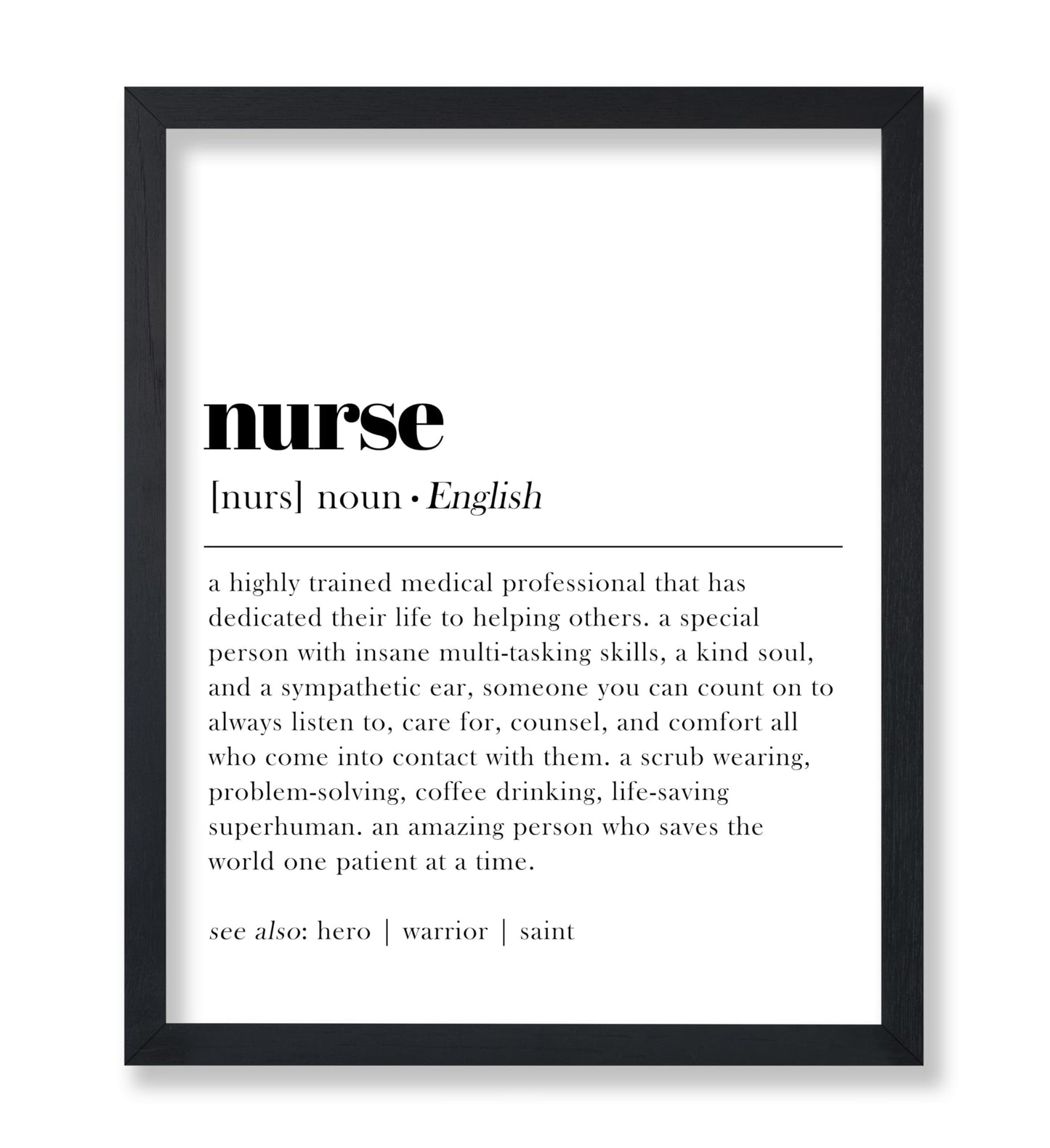 Definition of Nurse