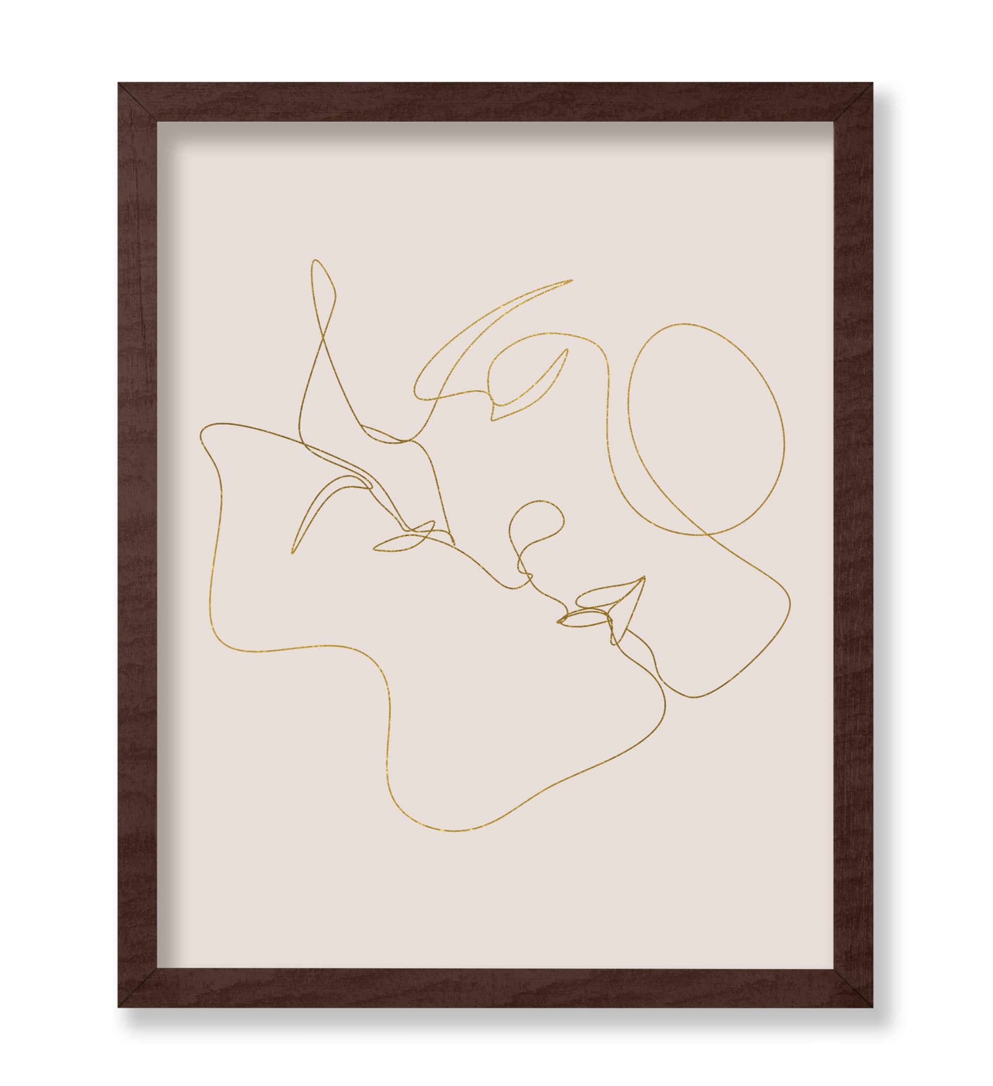 Lover's Kiss Outline No1
