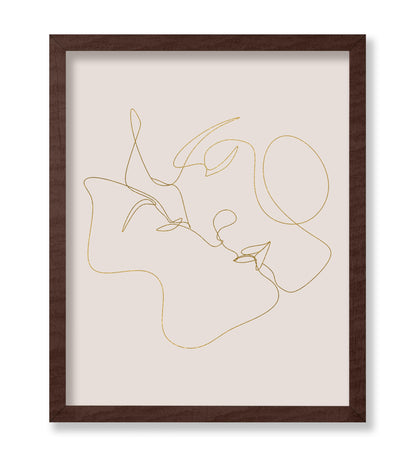 Lover's Kiss Outline No1