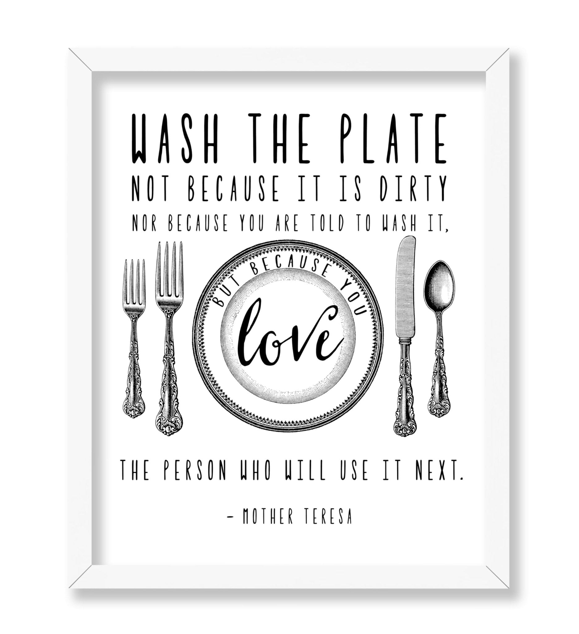 Wash The Plate No2