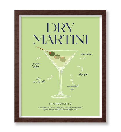 Dry Martini Cocktail Recipe