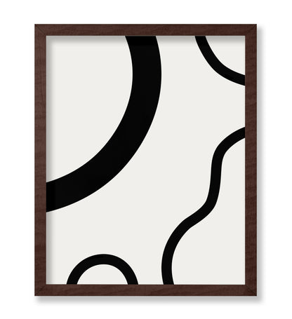 Black Curved Lines