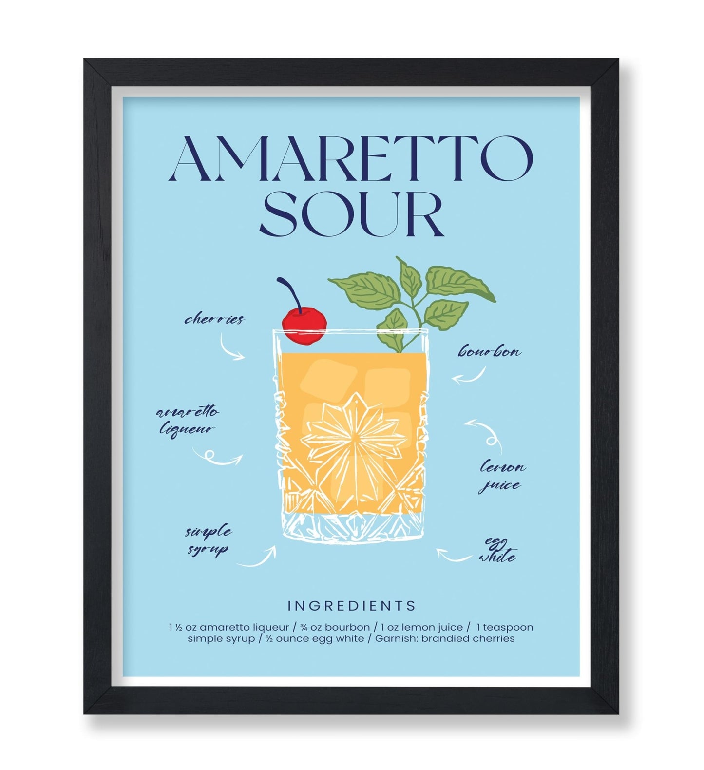 Amaretto Sour Cocktail Recipe