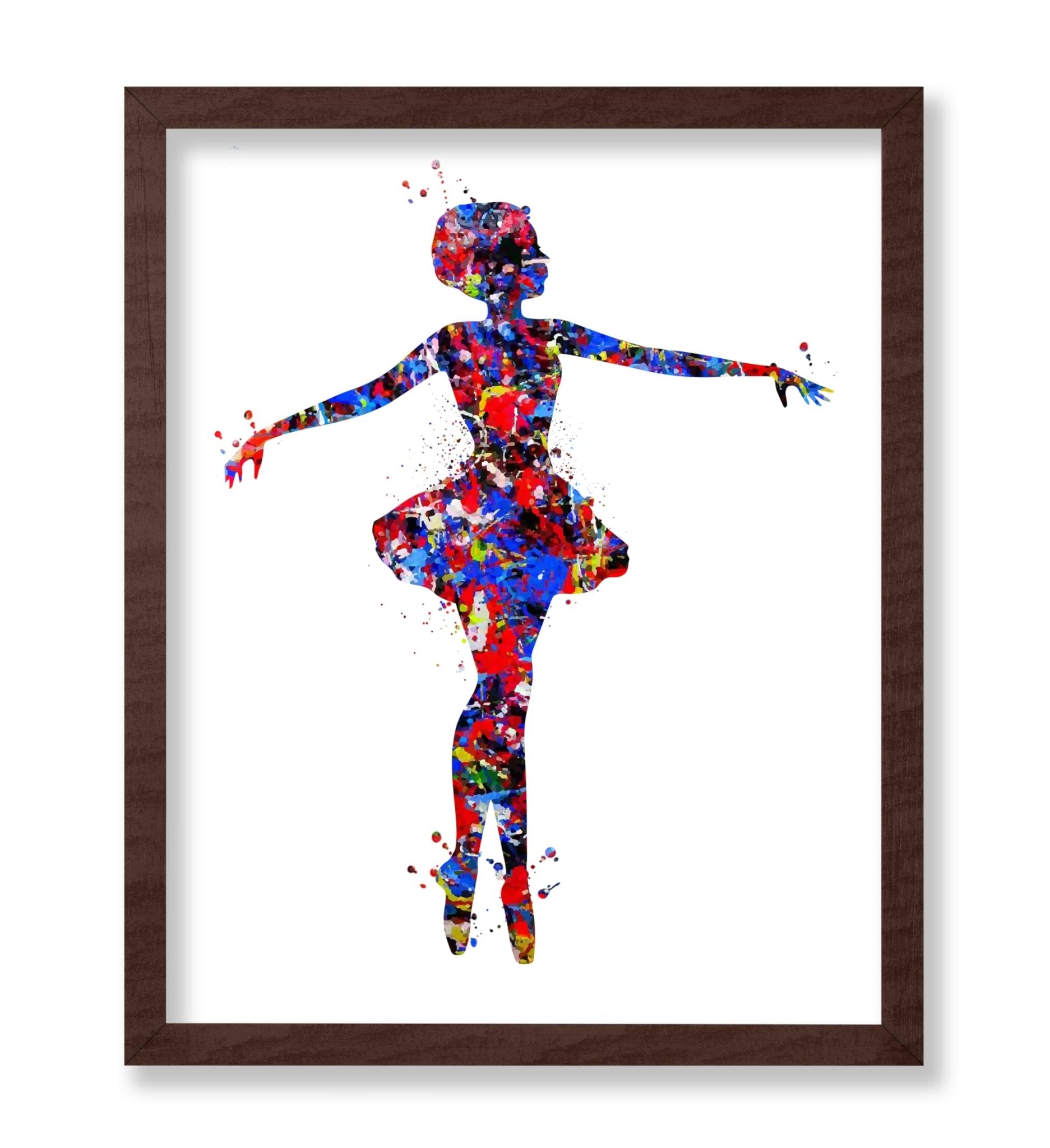 Watercolor Ballerina